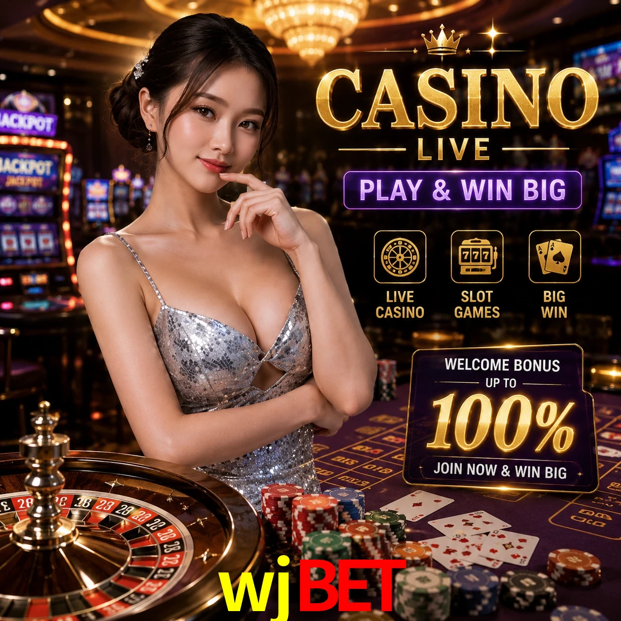 Aplicativo móvel wjbet para iOS e Android